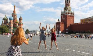 Russland Reise, Roter Platz in Moskau