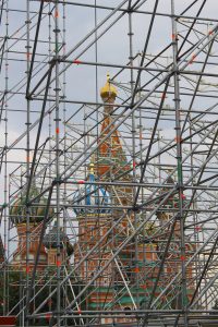 Basilius Kathedrale, Roter Platz, Moskau, Russland Reise