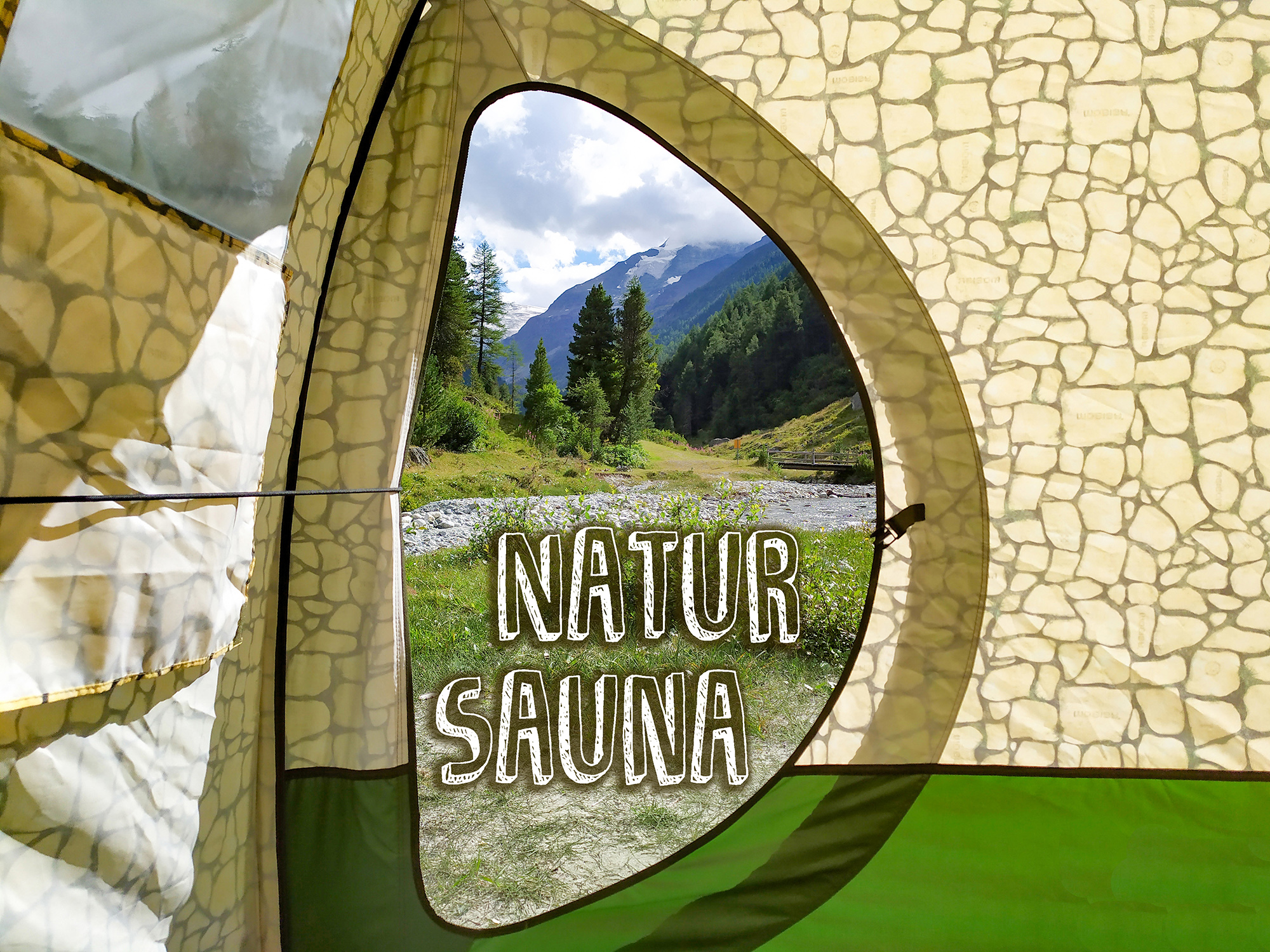 Sauna in der Natur 