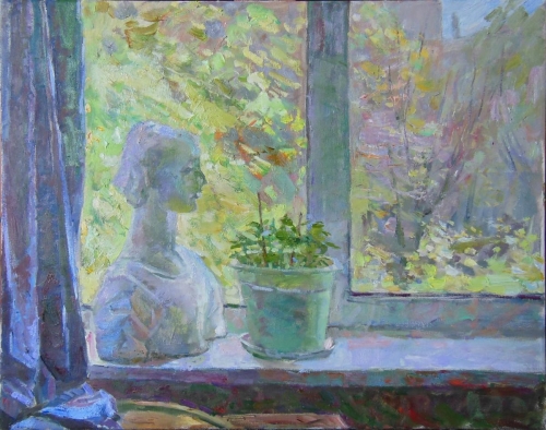 "Frühling, Fenster", Sergej Solotarjov